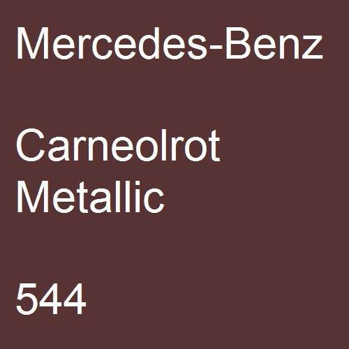 Mercedes-Benz, Carneolrot Metallic, 544.